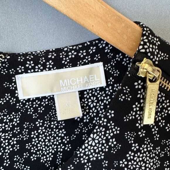 Michael Kors Jumpsuit Romper Women Size XL Black - Picture 5 of 9